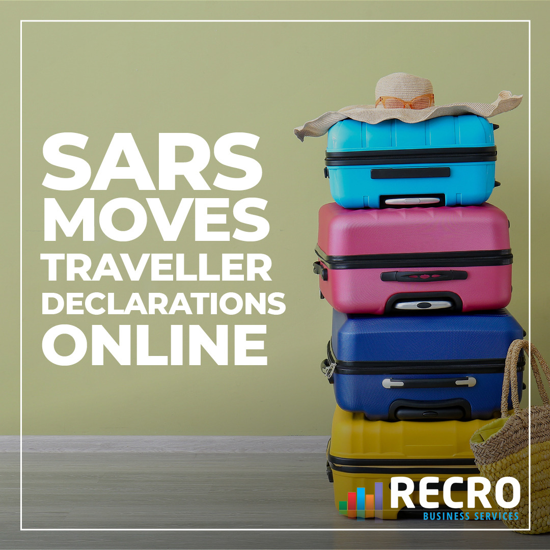 SARS Moves Traveller Declarations Online